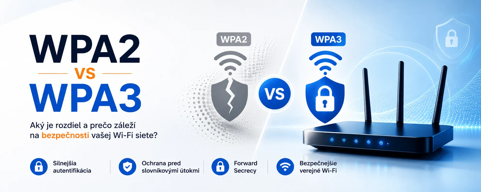 Porovnanie WPA2 a WPA3 – rozdiely v zabezpečení Wi-Fi siete