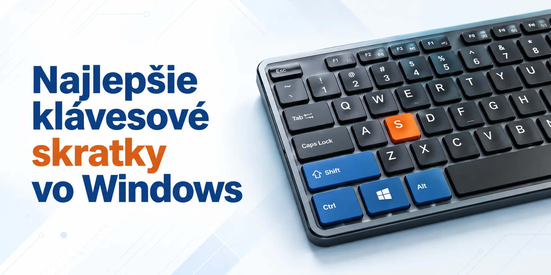 Najlepšie klávesové skratky vo Windows 10 a 11
